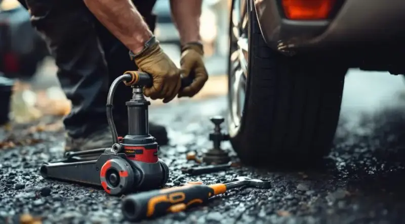 Flat Tire Change Service Hutto